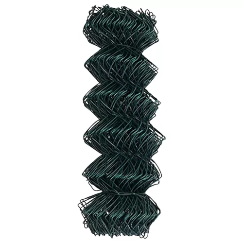  Lánckerítés Zöld 0.8x25 m Acél