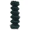  Lánckapcsolatos Kerítés Zöld 0.6x25 m Acél