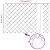  Lánc Link Kerítés Szürke 0.4x10 m Acél
