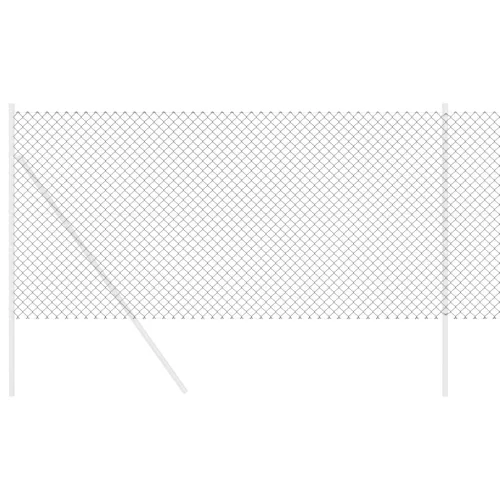  Láncszem kerítés Szürke 1,4x10 m Acél