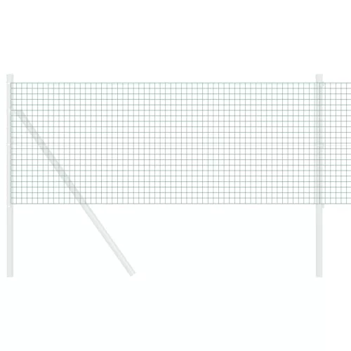  Zöld PVC Bevonatú Vas Hegesztett Drótháló Kerítés 0.8x25 m Acél