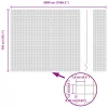  Hegesztett Drót Kerítés Zöld 1.5x50 m Acél
