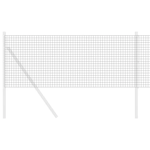  Hegesztett Drótfence Szürke 0.8x10 m Acél