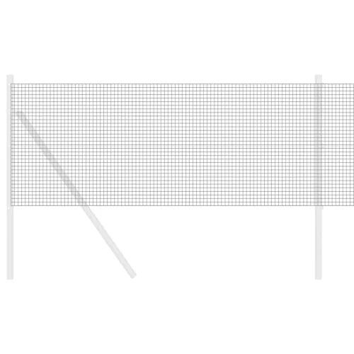  Hegesztett drótkerítés Szürke 0,5x50 m Acél