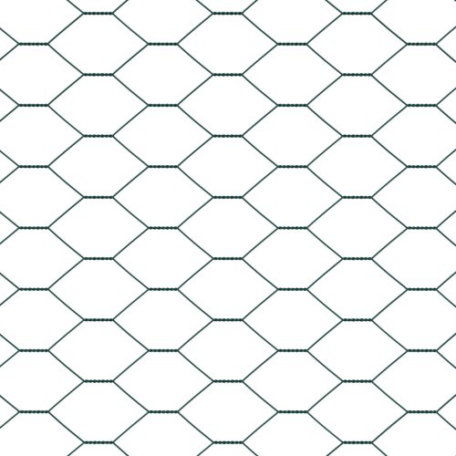  Hexagon Kerítés Zöld 0.5x10 m Acél