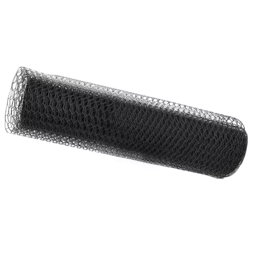  Hatszögű Kerítés Szürke 0.5x10 m Acél