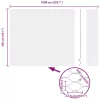  Hexagon kerítés Szürke 1,5 x 10 m PVC