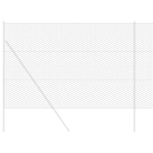  Hatszögletű Kerítés Szürke 1.6x25 m Acél