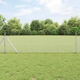  Hexagon kerítés Ezüst 0,5 x 50 m Horganyzott acél