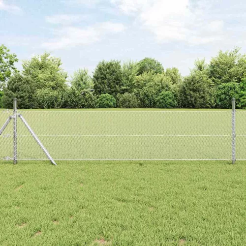  Hexagon kerítés Ezüst 0,5 x 50 m Horganyzott acél