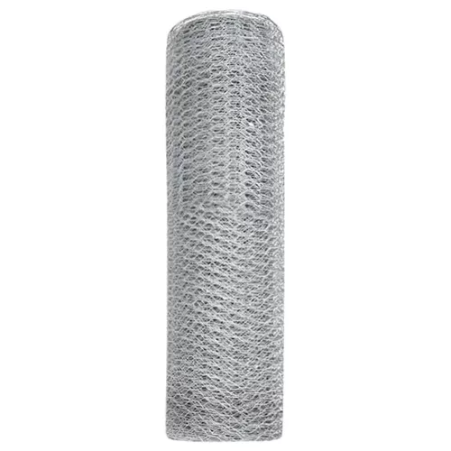  Hexagon kerítés Ezüst 0,5 x 50 m Horganyzott acél