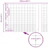  mezőkerítés 1.5x10 m galvanizált acél