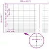  mezőkerítés 1.6x10 m Galvanizált Acél
