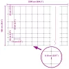  Mezőkerítés 1x25 m Galvanizált Acél