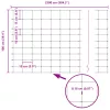  Mezőkerítés 1x25 m Galvanizált acél
