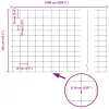  Mezőkerítés 1,2x25 m Galvanizált acél