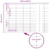  Mező Kerítés 1.2x25 m Galvanizált Acél