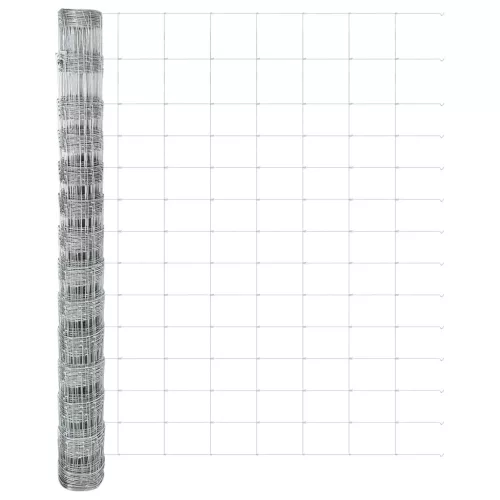  Mező kerítés 1,4x50 m Galvanizált acél