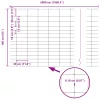  Mezőkerítés 1.6x50 m Horganyzott Acél