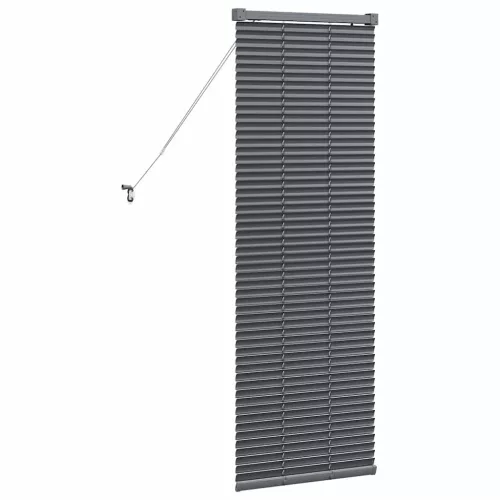  Ablak Roló függönyökkel Egyéb Sötétszürke 80 x 130 cm Alumínium