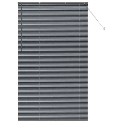  Ablak Roló függönyökkel Egyéb Sötétszürke 135 x 220 cm Alumínium