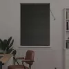  Ablak Roló függönyökkel Egyéb Fekete 80 x 130 cm Alumínium