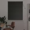  Ablak Roló függönyökkel Egyéb Fekete 100 x 130 cm Alumínium