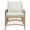  Kerti Szék Párnákkal Bézs 60x70x78 cm Poli Rattan