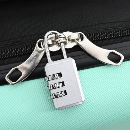  Hajtható Bőrönd Kemény Héj 24'' Mentazöld 43x27x66 cm ABS