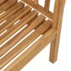  pad Barna 120 x 53,5 x 85 cm Tömör tíkfa