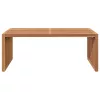  Kert Oldalasztal 90x49.7x36 cm Tömör Fa Teak