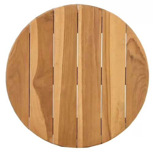  Kert oldalasztal Ø40x41 cm Tömör fa tík
