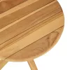  Kert oldalasztal Ø40x41 cm Tömör fa tík