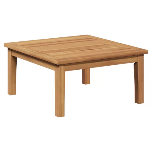  2 darabos Kerti Pad Készlet Tömör Fa Teak
