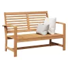  Kerti pad Barna 110 x 64 x 76.5 cm Tömör tíkfa
