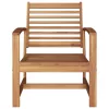  Kerti székek 2 pcs Barna 60 x 65 x 76.5 cm Tömör tíkfa