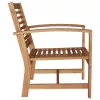  Kerti székek 2 pcs Barna 60 x 65 x 76.5 cm Tömör tíkfa