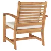 Kerti székek 2 pcs Barna 60 x 65 x 76.5 cm Tömör tíkfa