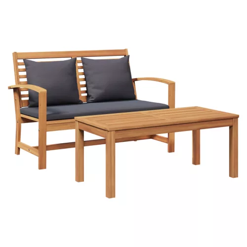  Kerti pad Barna 110 x 64 x 76.5 cm Tömör tíkfa