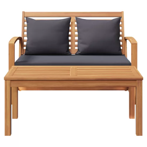  Kerti pad Barna 110 x 64 x 76.5 cm Tömör tíkfa