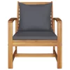  Kerti székek 2 pcs Barna 60 x 65 x 76.5 cm Tömör tíkfa