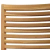  Kerti Székek 2 db Szilárd Fából, Teak