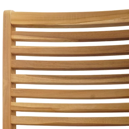  Kerti Székek 2 db Szilárd Fából, Teak