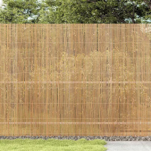  Bambusz kerítés Természetes 400 x 180 cm bambusz