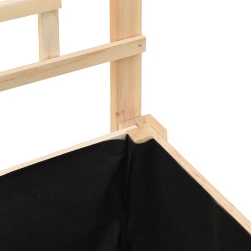  Kerti virágláda trellis-szel és polccal 161x43x152 cm Tömör fenyő