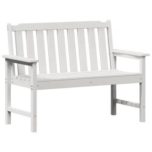  kerti pad fehér 120 cm HDPE