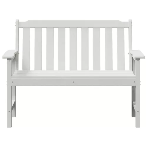  kerti pad fehér 120 cm HDPE