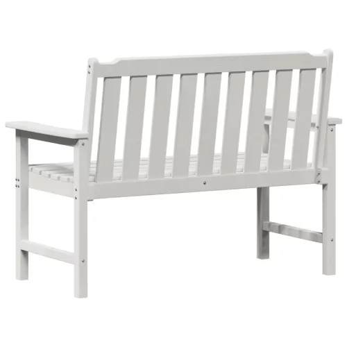  kerti pad fehér 120 cm HDPE
