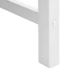  kerti pad fehér 120 cm HDPE