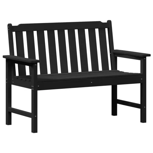  Kerti Pad Fekete 120 cm HDPE